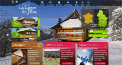 Desktop Screenshot of loges-du-jura.com
